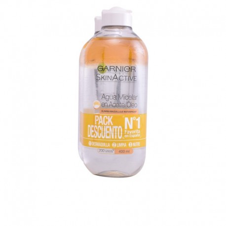 Pack Agua Micelar Aceite Waterproof SkinActive 400ml